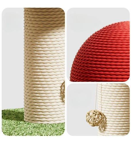 2x Cat Scratch Posts Pet Actividad Pet Juguetes Scratcher