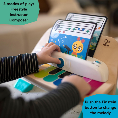 Piano Musical De Madera Para Niños A Partir De 6 Meses