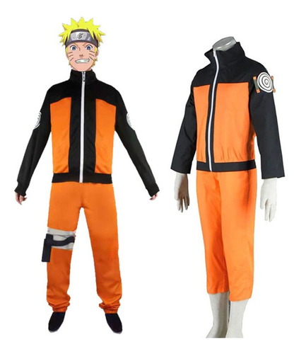 Disfraz De Cosplay Naruto Uzumaki Naruto Día Del Niño Traje