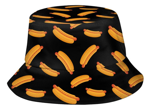 Gorra De Pescador De Comida Caliente Para Perros Calientes,