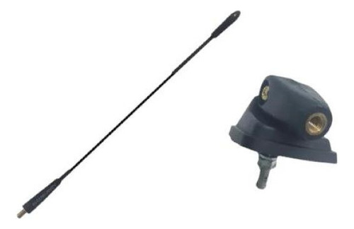 Antena De Radio + Soporte Para Renault Duster 86 Ctms