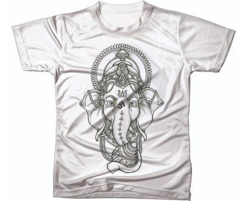 Camiseta Camisa Personalizada Psicodélica Ganesha 25