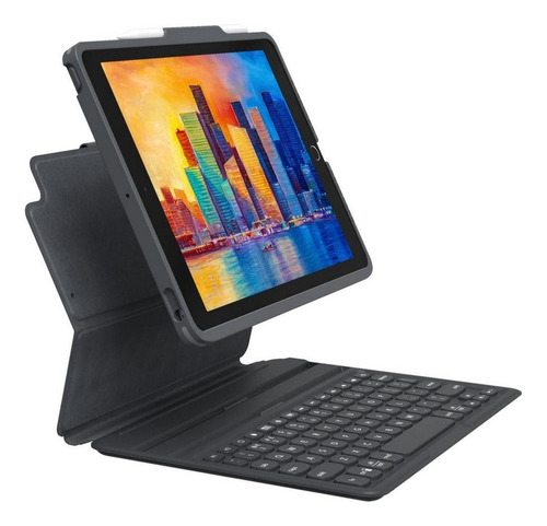 Teclado iPad 10.2 Pro Keys Retroiluminado Con Funda Zagg 103404702