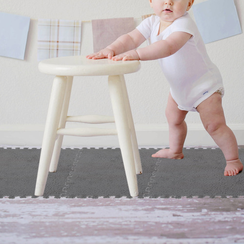 Tapete De Rompecabezas Baby Play Mat, 4 Unidades