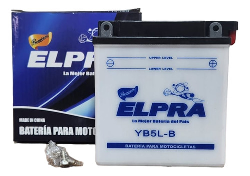 Bateria Para Moto Yb5l-b Elpra 12x5 12v Massio Motors