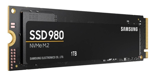 Imagen 2 de 4 de Disco sólido SSD interno Samsung 980 MZ-V8V1TOBW 1TB negro