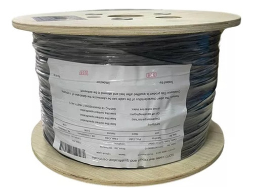 Carrete Fibra Optica De 1hilo Redonda 1km De 3mm (Usado)