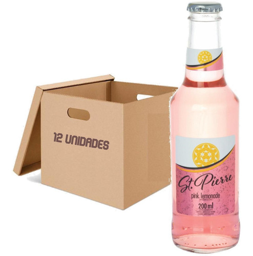 Tônica Pink Lemonade St Pierre 275ml (12 Unidades