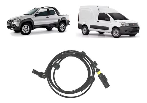 Sensor Abs Traseiro Dir Fiorino Strada Adventure 1.8 8v 2011