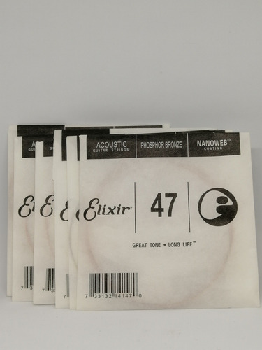 Imagen 3 de 6 de Cuerdas De Guitarra Elixir 16002 Calibre (10-47)