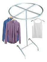 Comprar Rack Para Ropa Exhibidor Gancho Blíster Redondo Galvanizado