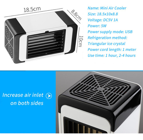 Mini Enfriador Usb U Para Computadora De Escritorio Doméstic