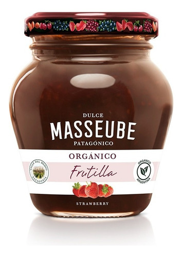 Dulce De Frutilla Organico  Masseube 352g