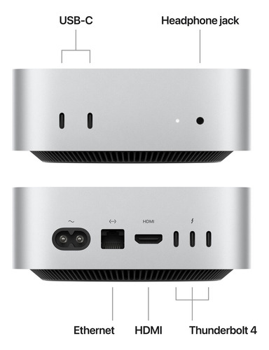 Computadora Apple Mac Mini M4 10 Core 16gb/256gb