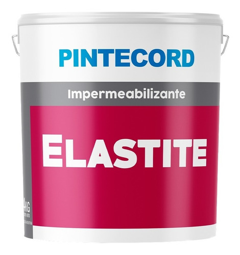 Latex Exterior Impermeabilizante Pintecord Elastite 1 Kg Bco