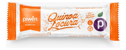 Piwén Barras Quinoa Locura 15u 30gr - Caja 15u