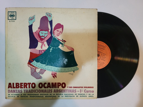 Alberto Ocampo Changuitos Violineros Danzas Vinilo Folklore