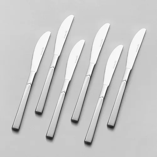 Set X6 Cuchillos Mesa Volf Focus Acero Inox Oferta Unica