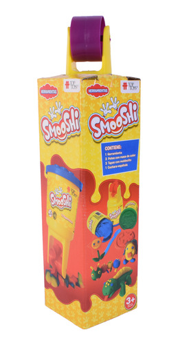 Smooshi Masa X 3 Potes Herramientas Top Toys -