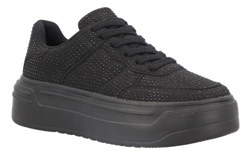 Sneakers Fiesta 756175pr Textil Alto Mujer Textura Casita