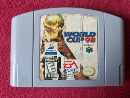 World Cup 98 Nintendo 64 Cartucho Totalmente Original 