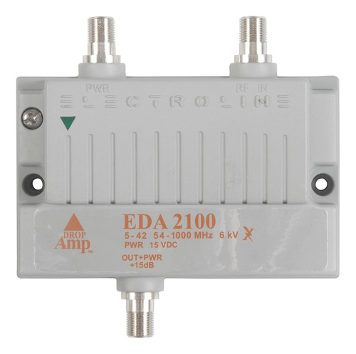 Electroline Eda2100 Amplificador Señal Bidireccional 1 Cable