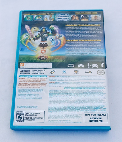 Video Juego Skylanders Imaginators Wiiu, Activision (Usado)