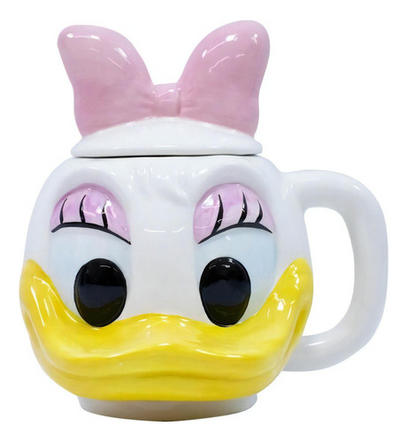 Caneca Porcelana Rosto Pata Margarida 470 Ml - Disney