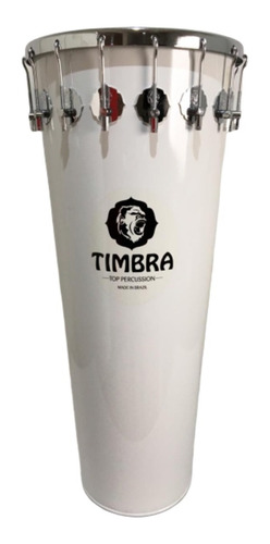 Timbal Timbra 14 Pol. X 90 Cm Alum Branco 16 Afinação 8509