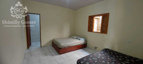 Imagem 10 de 16 de Chácara Com Ótima Localização, Casa 3 Dormitórios, Churrasqueira E Piscina.