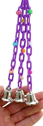 Bonka Bird Juguetes 1166 Trio Bell Bird Toy Loro Jaula Jugue