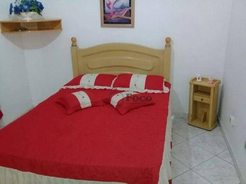 Apartamento Com 1 Dormitório À Venda, 60 M² Por R$ 180.000 - Vila Mirim - Praia Grande/sp - Ap0823