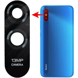 Vidro Da Câmera Lente Traseira Vidrinho Para Xiaomi Redmi 9a