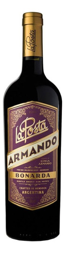 Vinho Tinto Argentino La Posta Armando Bonarda 750ml