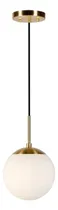 Comprar Luminaria Colgante Moderna Dorada Redonda 4 Colores+ Lampara