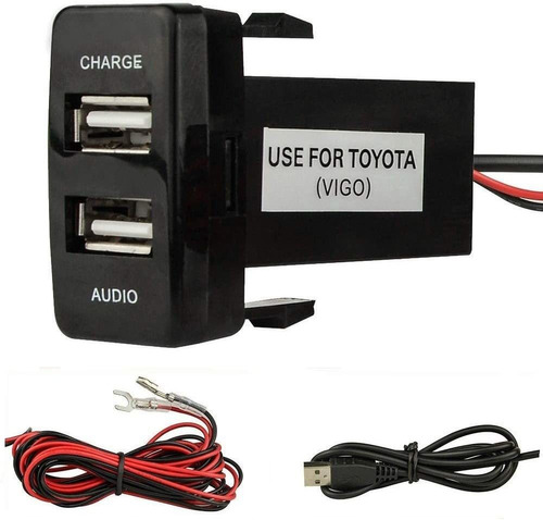 Puerto Usb Cargador De Coche De Doble Usb Con Conector ...