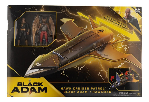 Black Adam Hawk Cruiser Patrol Black Adam Hawkman Nave