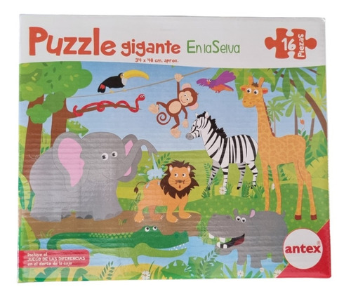 Puzzle 16 Piezas Distintos Modelos Phi Phi Toys Queoferta.uy