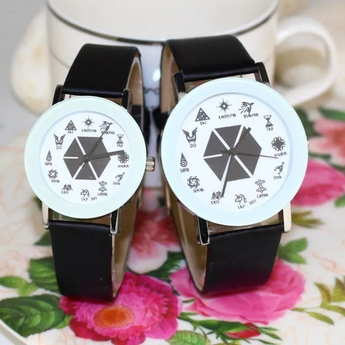 Exo Kpop  Coreano Reloj 301 Exo  Varios Colores 