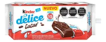 Comprar Pastelito Kinder Delice Cacao 15 Pzas Chocolate