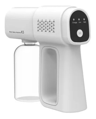 Pistola Desinfectante Sanitizadora Nano Spray K5 Inalámbrica