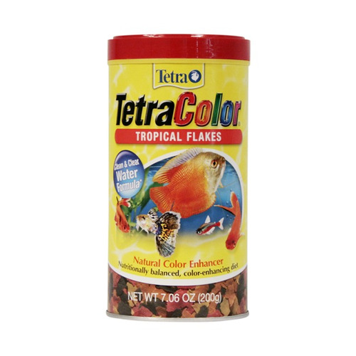 Alimento Pez Agua Dulce Tetracolor Tropical Flakes 200gr