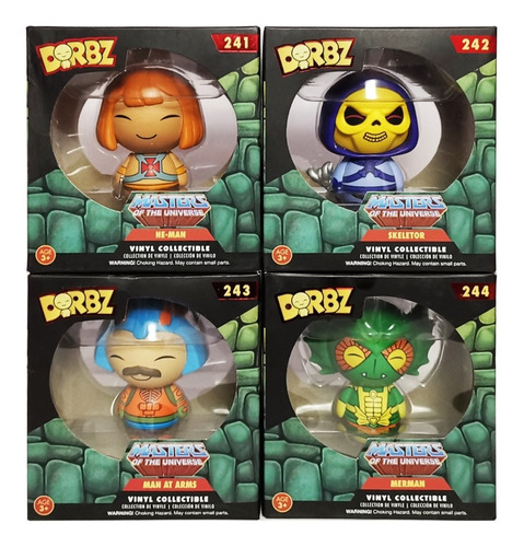 Masters Of The Universe 4 Funko Dorbz Año 2016 Originales