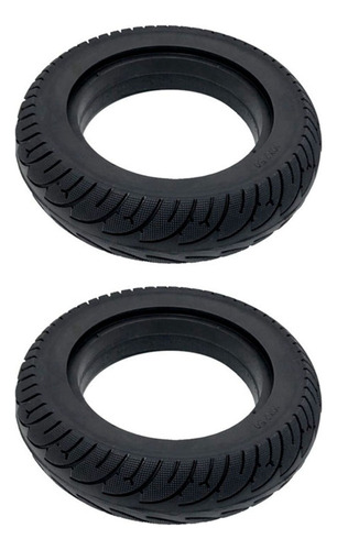 Neumático Sólido Negro De 10 X 2,5 Pulgadas Para Patinete El