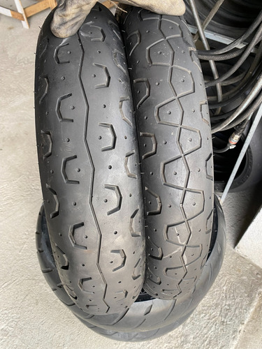 Par 100/90/18 E 130/70/18 Pirelli Phantom Usado Nx750 7galo (Usado)