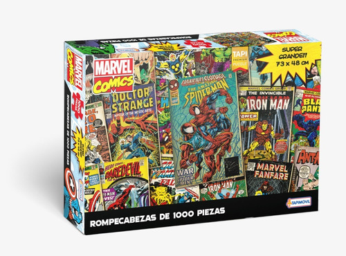 Puzzle Rompecabezas 1000 Marvel Comics Spiderman - Avengers