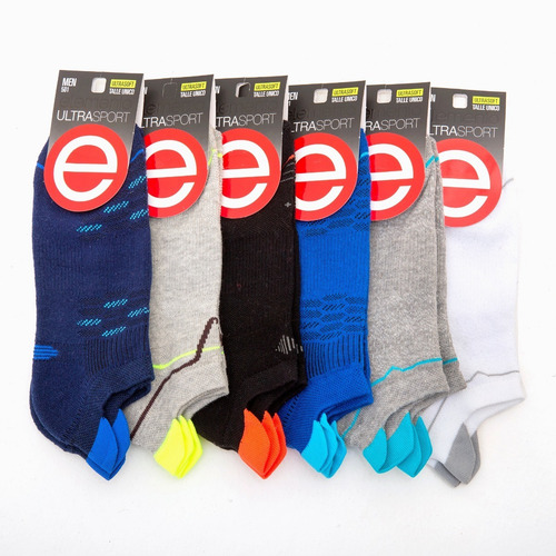 Soquetes Elemento De Hombre Con Toalla Pack X6 Pares Art 501