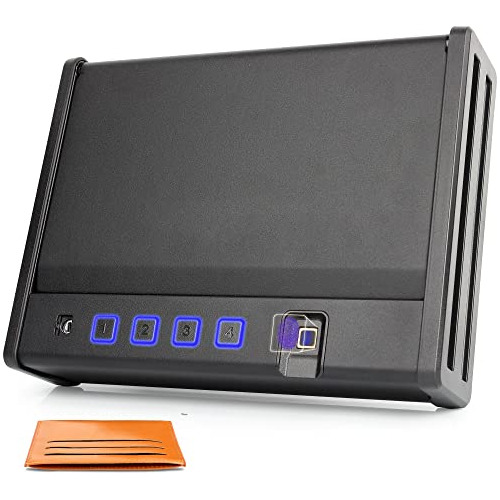 Tigerking Caja Fuerte Para Pistolas De Acceso Rápido Para 2 