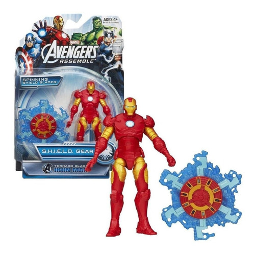 Avengers Assemble Shieldtornado Blade Iron Man Hasbro