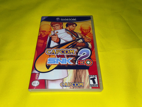 Capcom Vs Snk 2 Eo Nintendo Gamecube *portada Custom* (Usado)